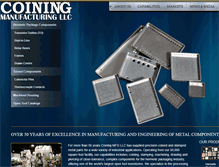 Tablet Screenshot of coining.com